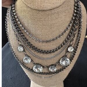 Simply Vera Wang Statement Necklace 18"